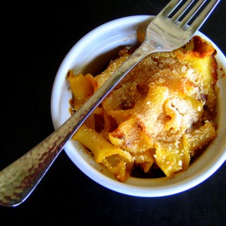 Spicy Chipotle Pumpkin Mac and Cheese