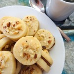 Hazelnut Coconut Shortbread Cookies