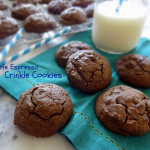 Chocolate Espresso Crinkle Cookies