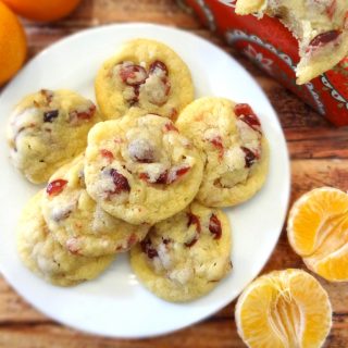 Cranberry Orange Coconut Cookies