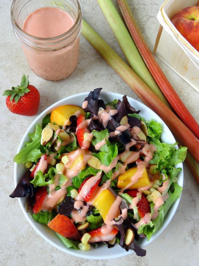 strawberry rhubarb vinaigrette