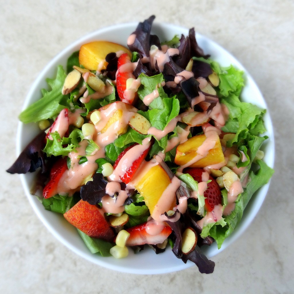 strawberry rhubarb vinaigrette