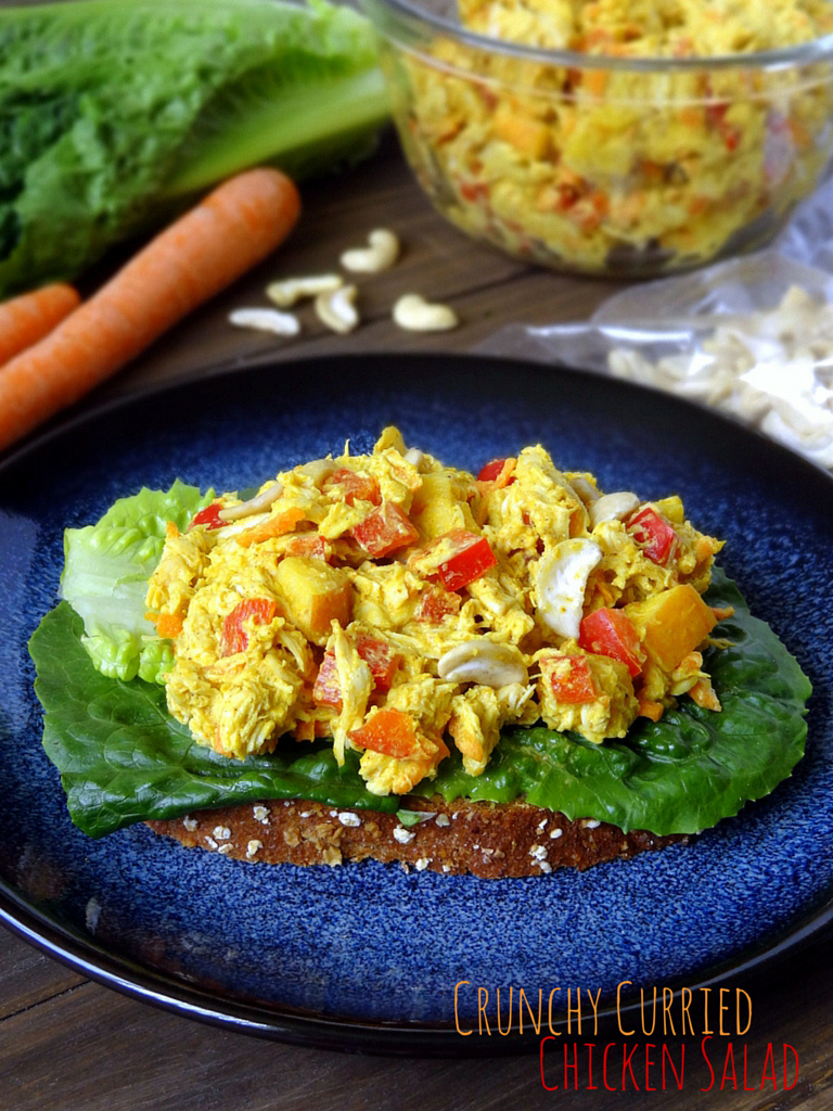 crunchy curried chicken salad