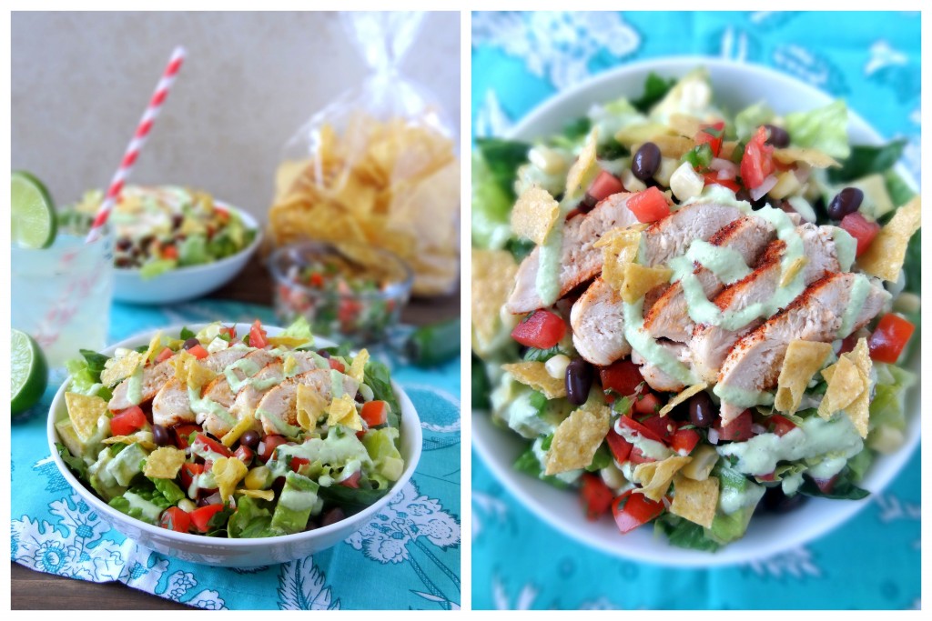 pico de gallo grilled chicken salad