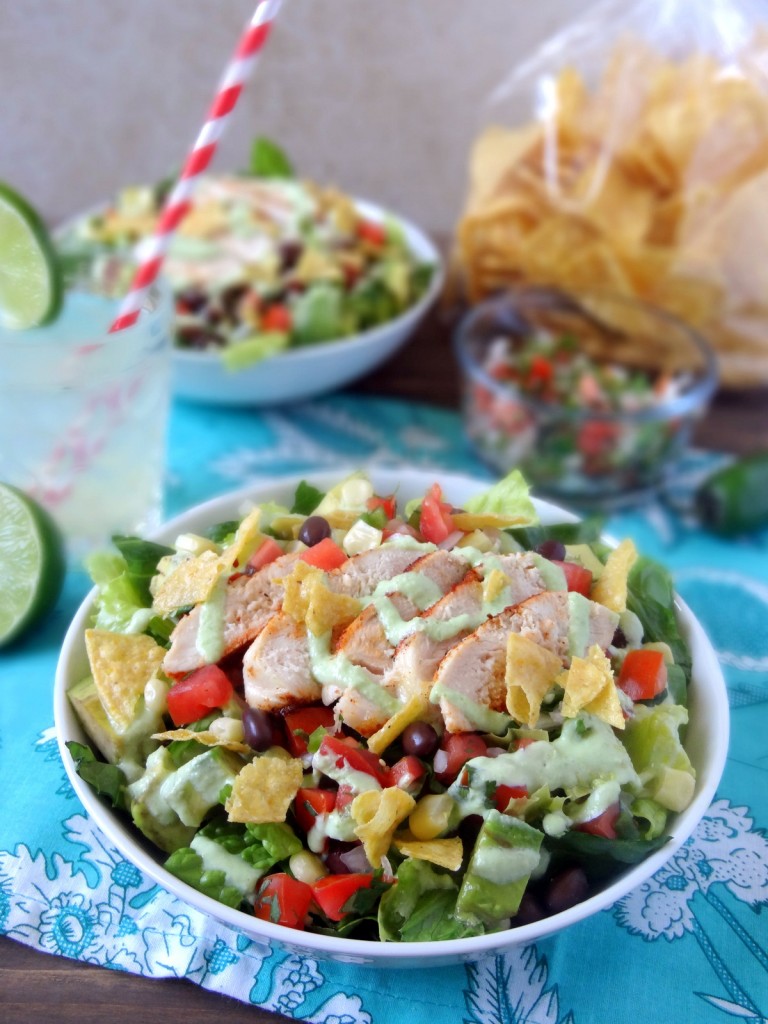 pico de gallo grilled chicken salad