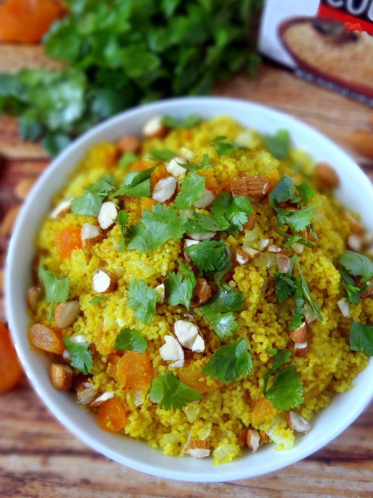 Moroccan apricot couscous