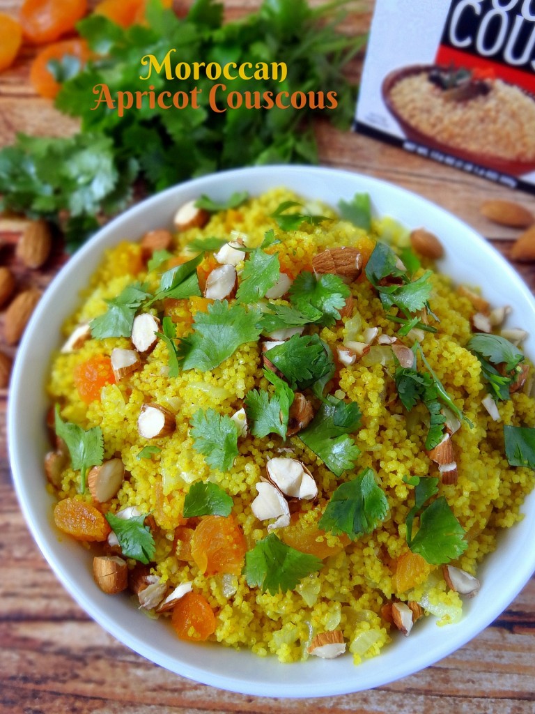 Moroccan apricot couscous