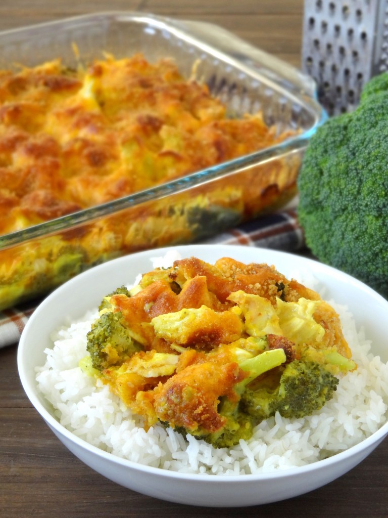 curried broccoli cheese chicken casserole