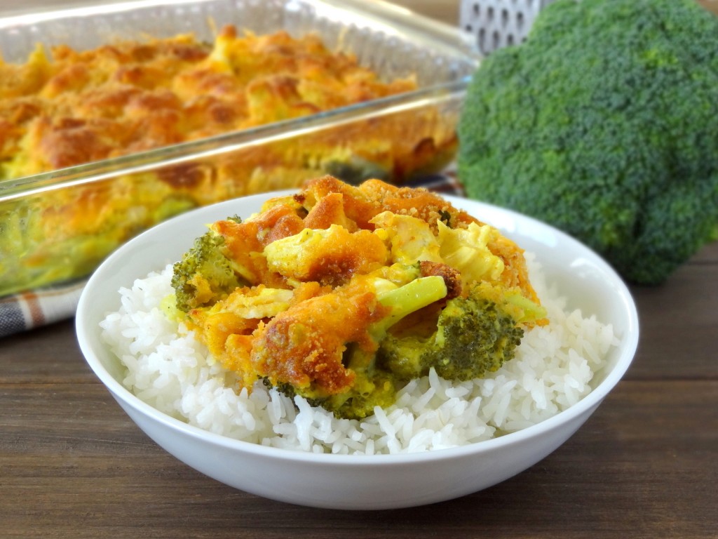 curried broccoli cheese chicken casserole