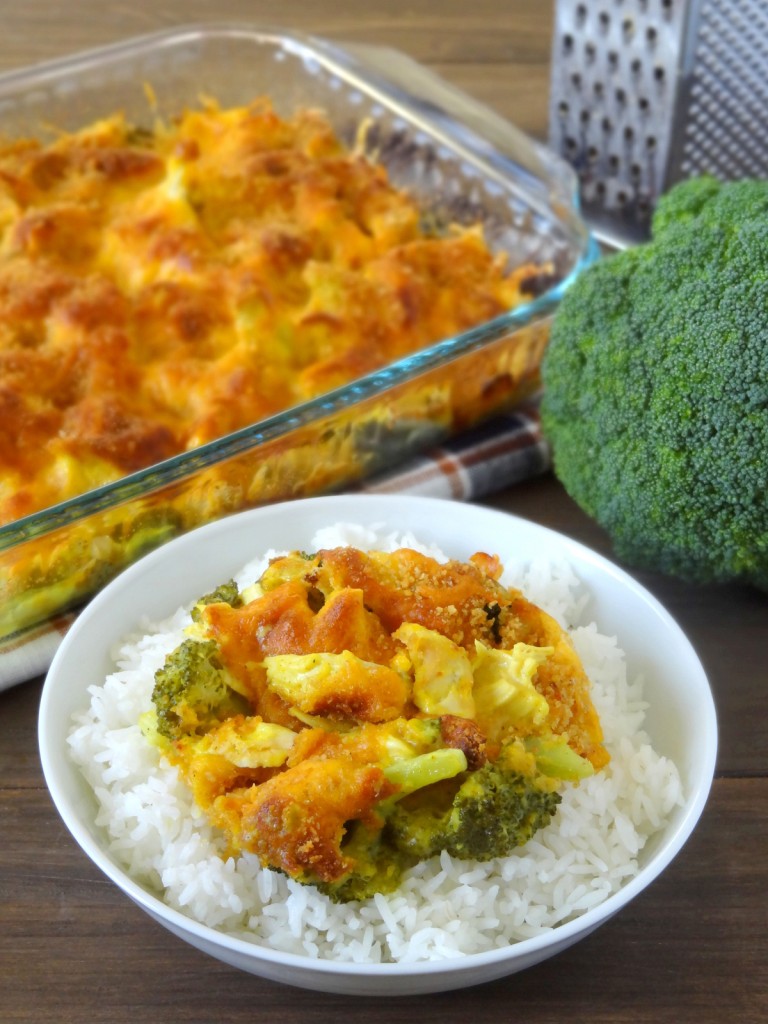 curried broccoli cheese chicken casserole