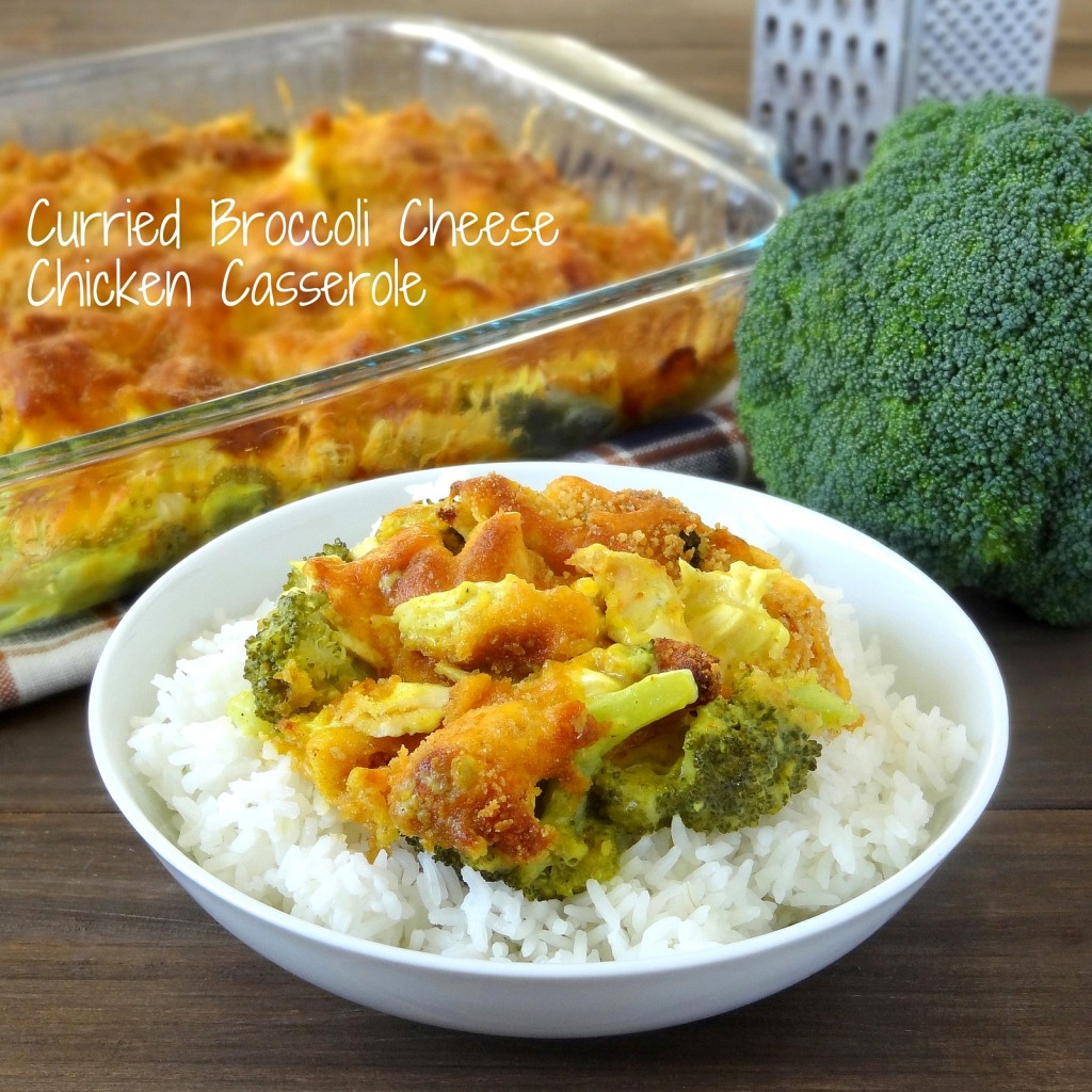 curried broccoli cheese chicken casserole