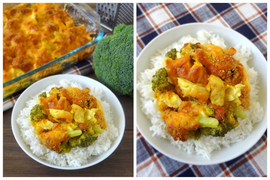 curried broccoli cheese chicken casserole