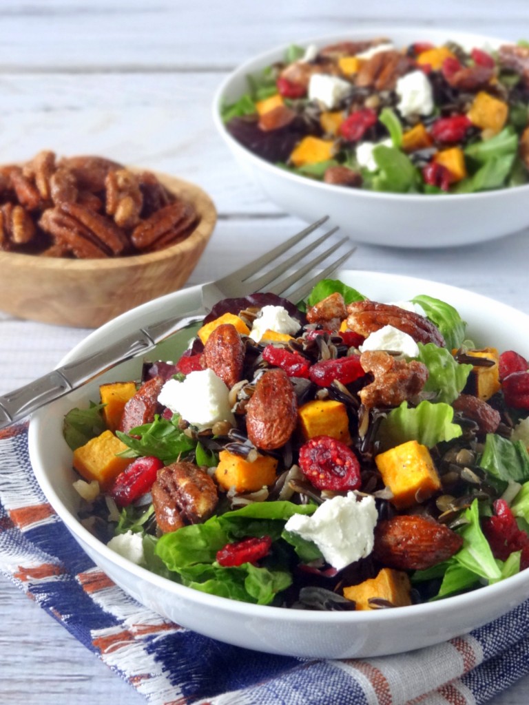 wild rice and sweet potato salad