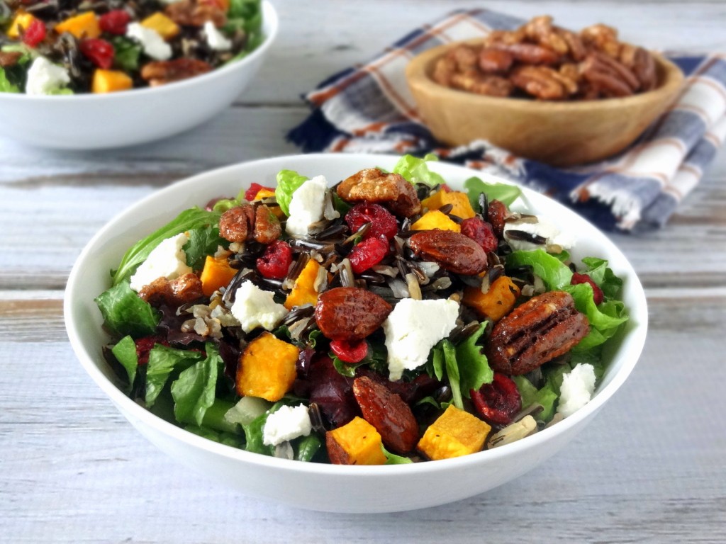 wild rice and sweet potato salad