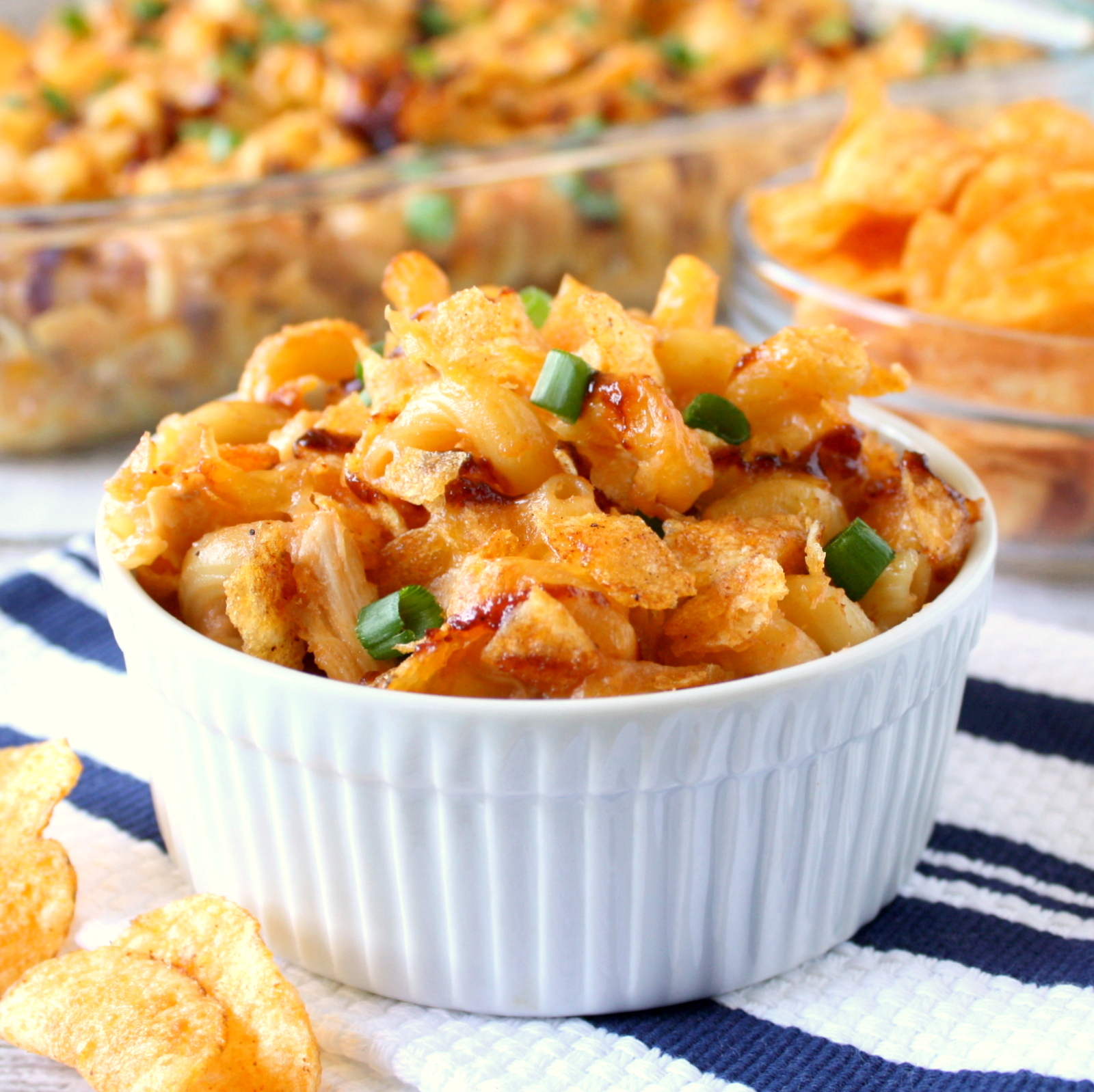 barbecue chicken mac & cheese