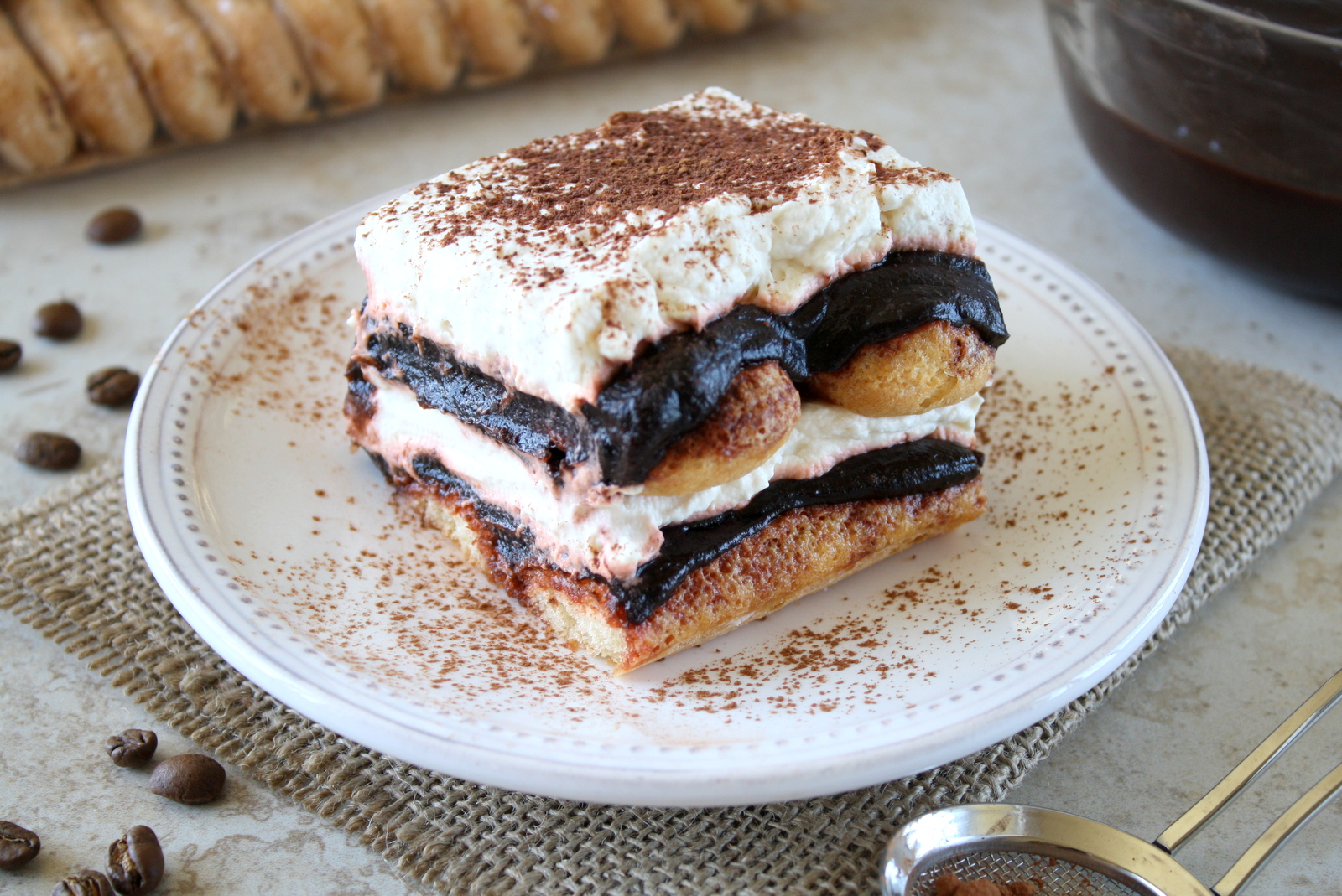 easy chocolate tiramisu