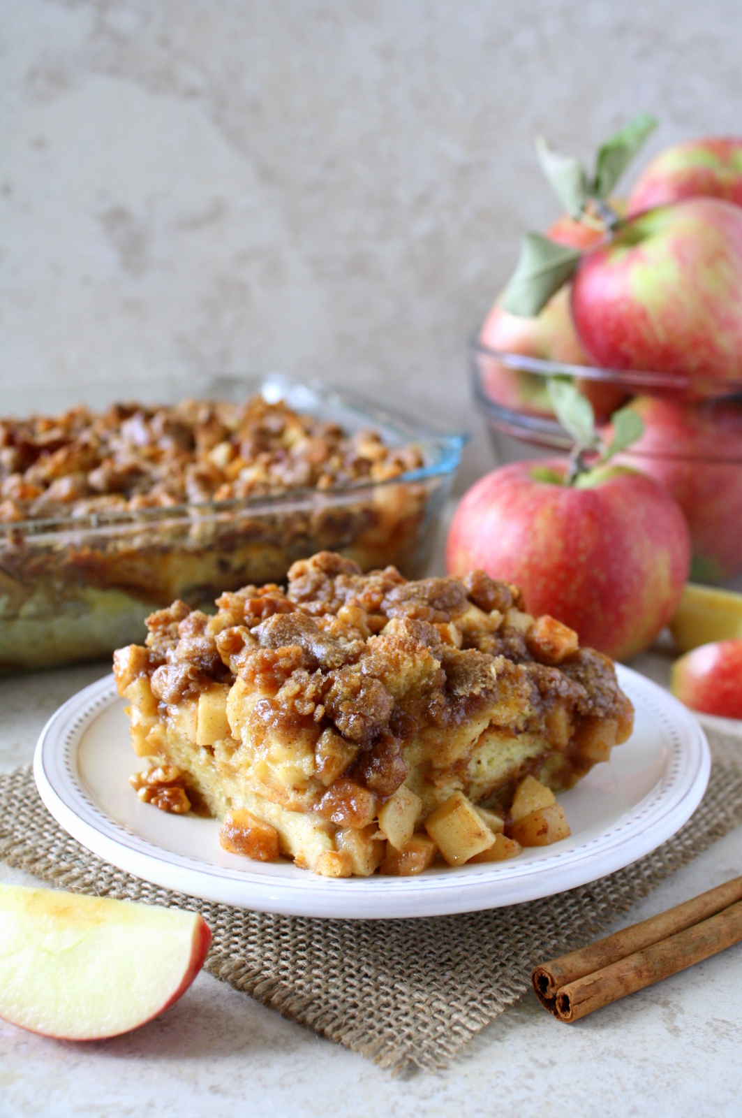 apple pie French toast casserole