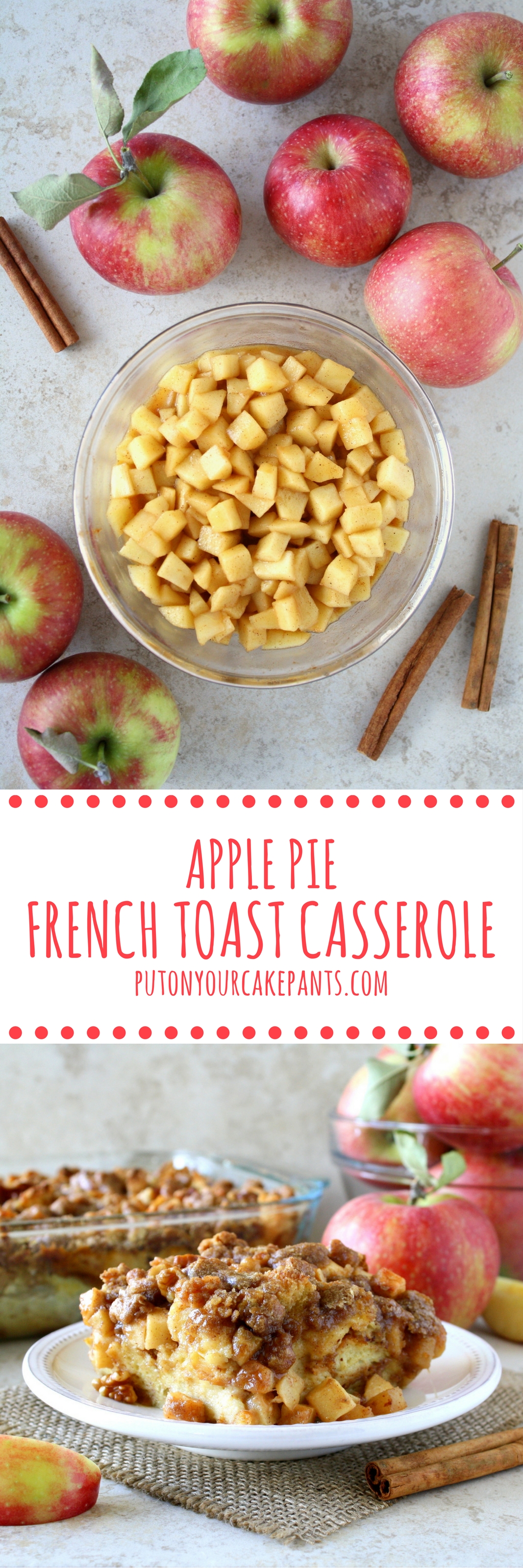 apple pie French toast casserole