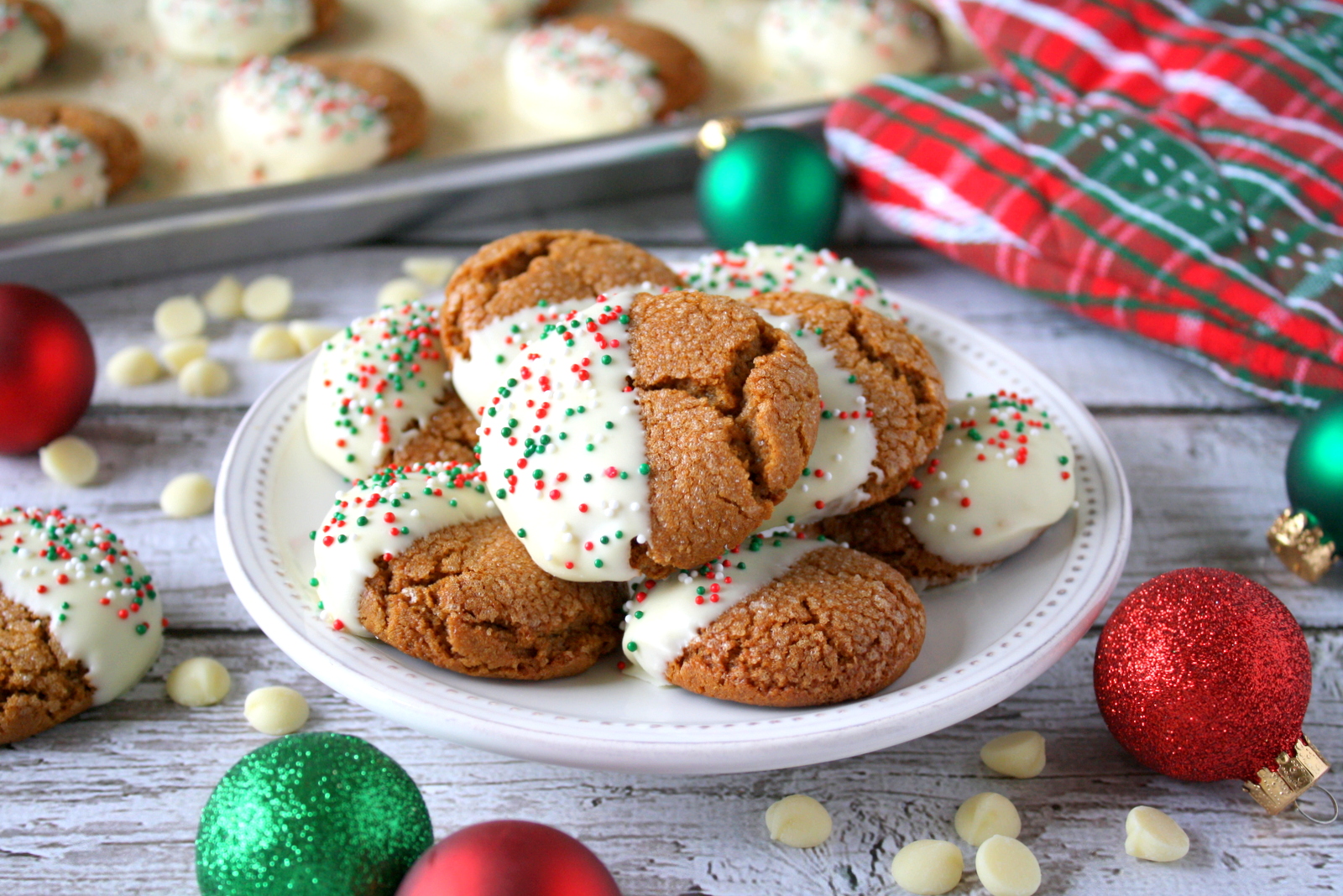 molasses crinkle cookies