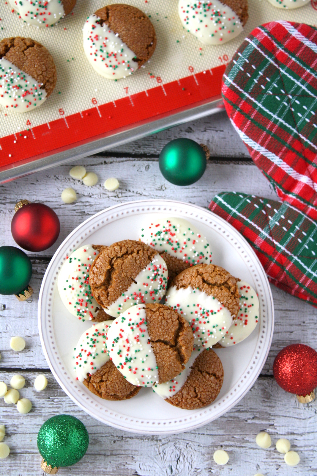 molasses crinkle cookies