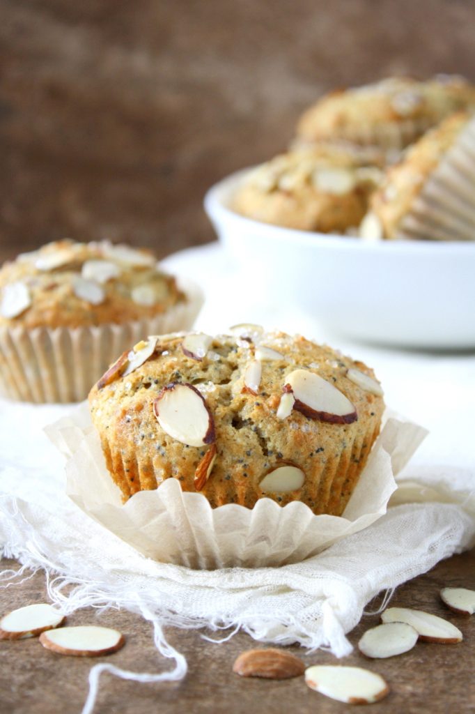 Almond Poppy Seed Muffins