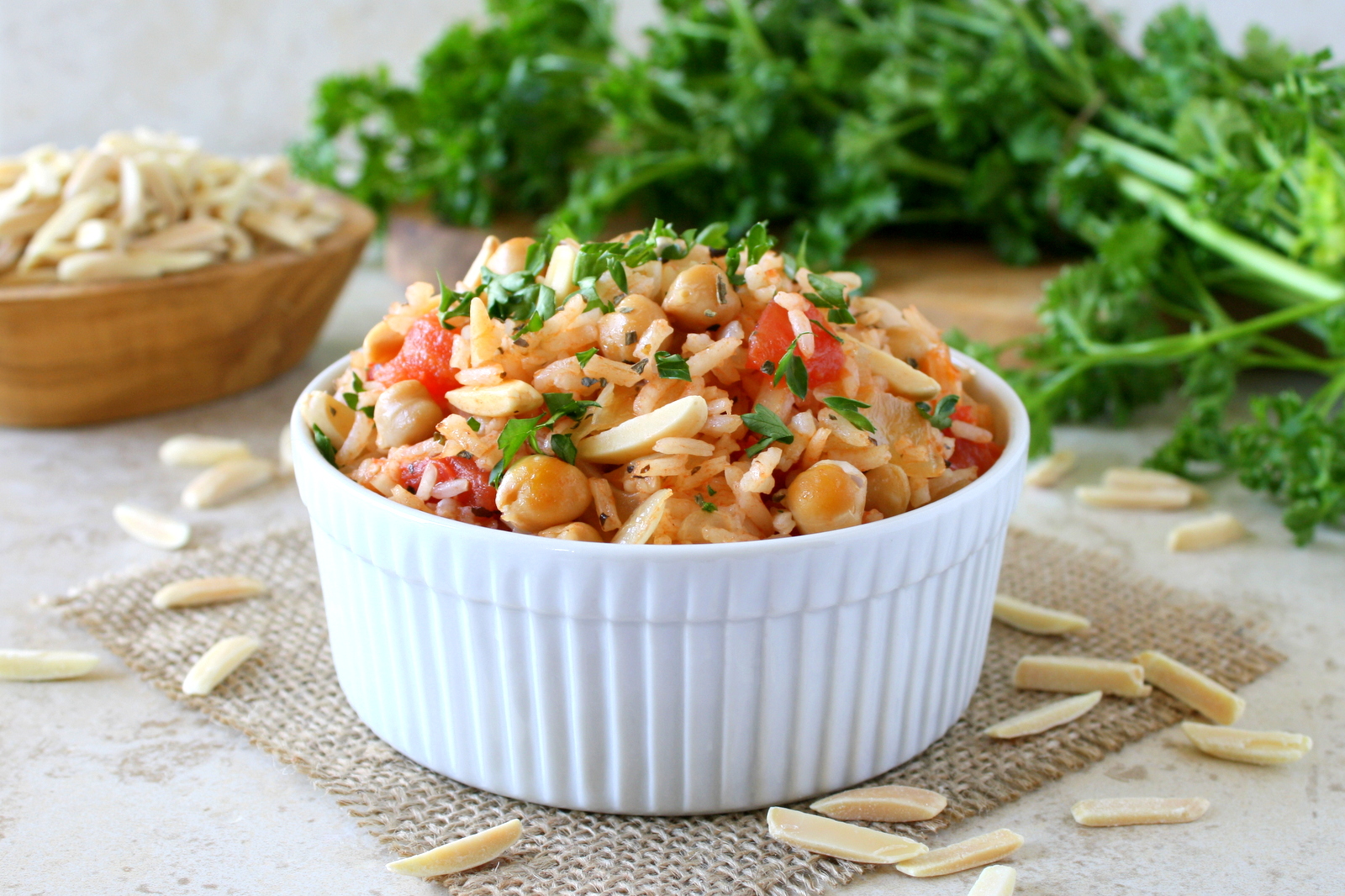 Mediterranean rice pilaf