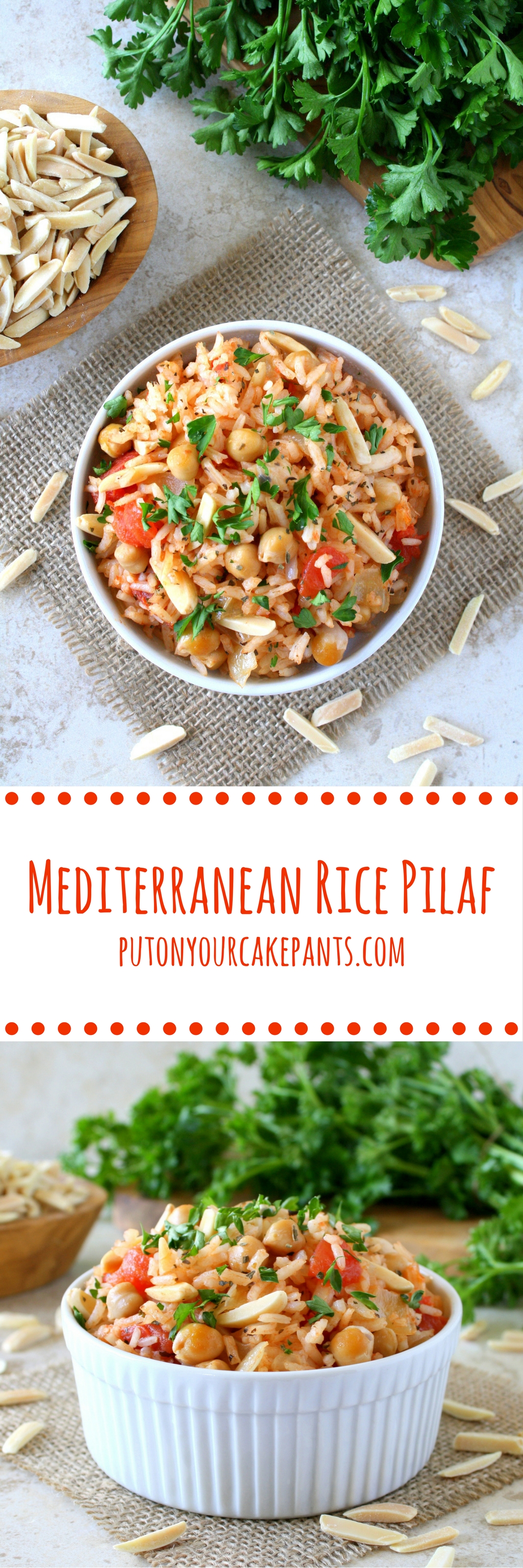 Mediterranean rice pilaf