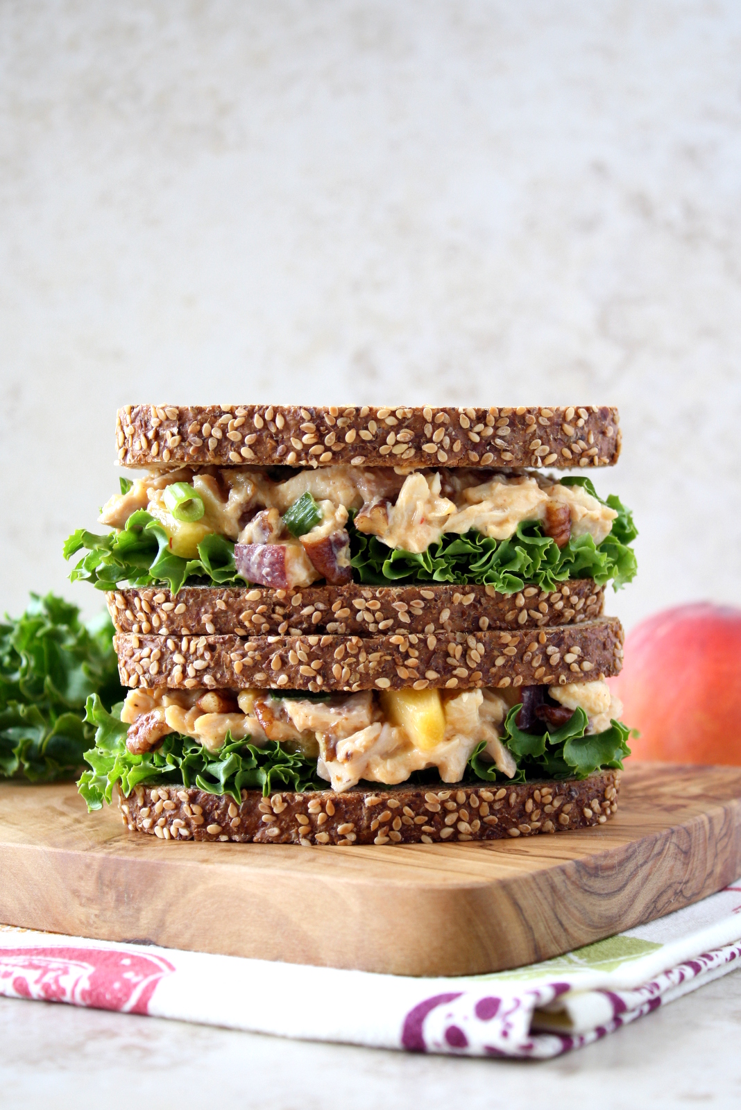 Chicken, Apple and Pecan Salad in a Jar - Damn Delicious