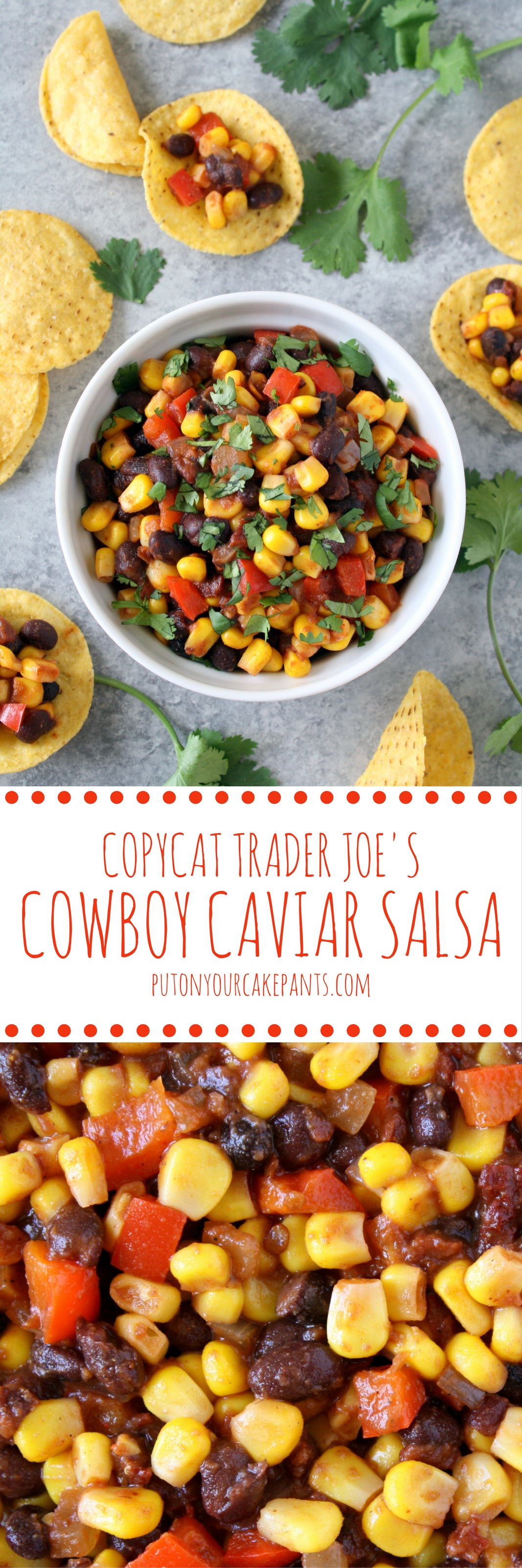 copycat Trader Joe's cowboy caviar salsa