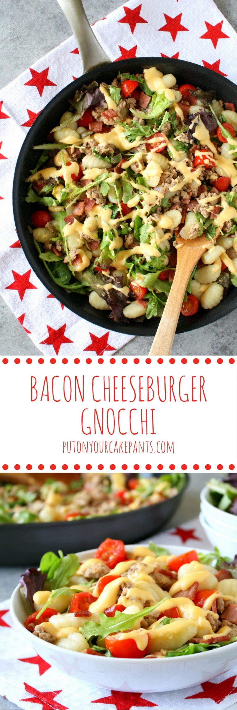 Bacon Cheeseburger Gnocchi