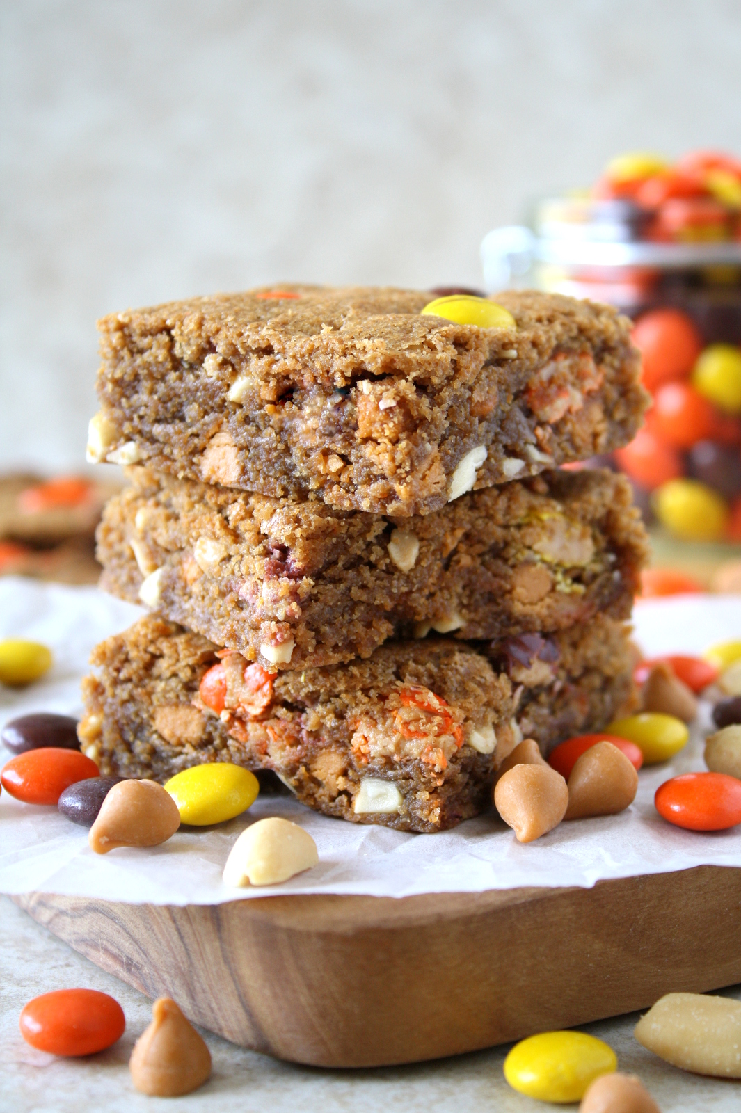 peanut butter butterscotch blondies