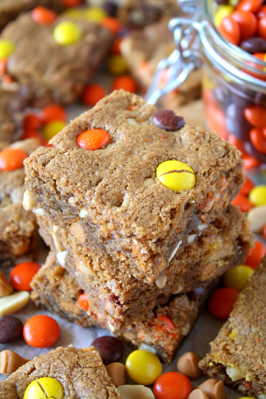 peanut butter butterscotch blondies