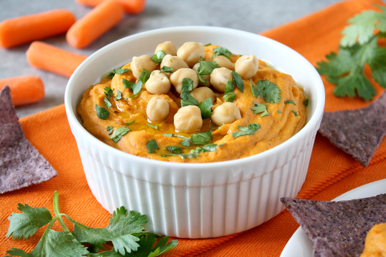 roasted sweet potato hummus