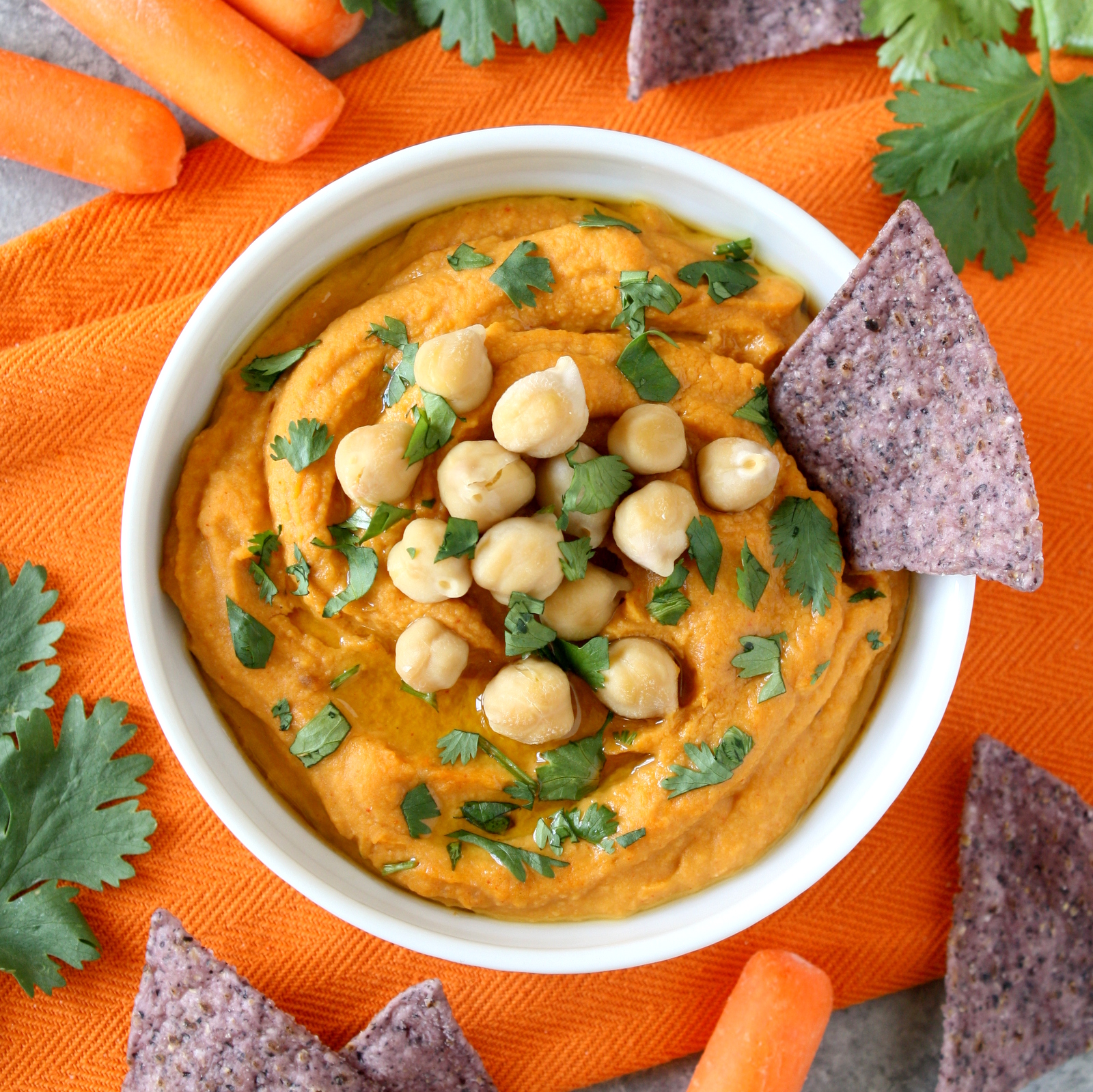 roasted sweet potato hummus