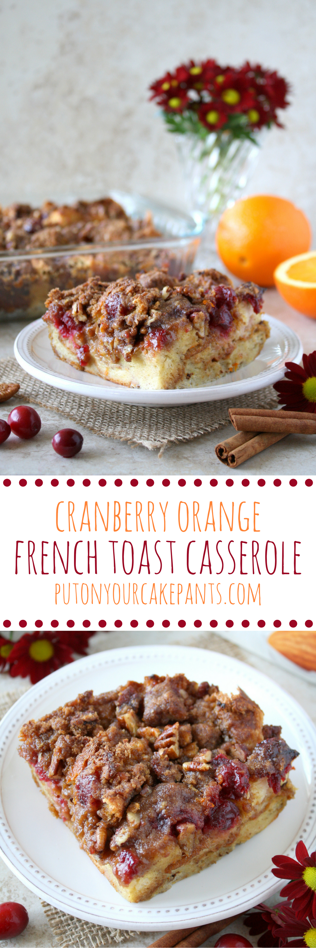 cranberry orange French toast casserole #SameSilkySmoothTaste #shop